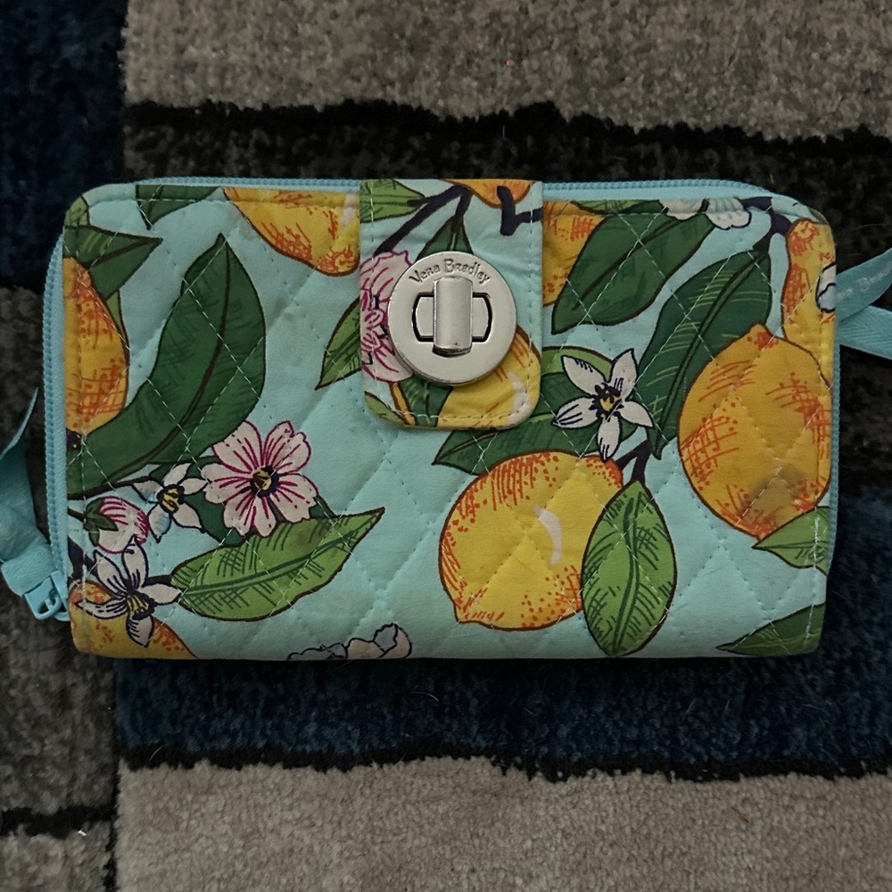 Vera Bradley Citrus Blossom Wallet